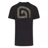 Trakker CR Logo T-shirt Black Camo - rövid ujjú póló M-es méret - CarpHunter