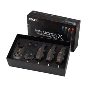   Fox Mini Micron x 4 Rod Ltd Edition Camo - 4db-s Camo jelző szett