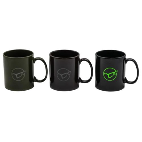 Korda Mug Glasses Logo - Korda logóval ellátott bögre fekete