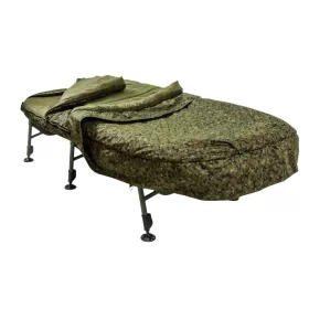 Solar SP C-Tech Memory Foam Sleep System MKII Wide  - horgászágy + hálózsák - CarpHunter