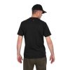 Fox Collection Balack & Orange t-shirt 3XL - rövidujjú póló 3XL méret