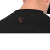 Fox Collection Balack & Orange t-shirt 3XL - rövidujjú póló 3XL méret prémium Fox International horgásztermék.