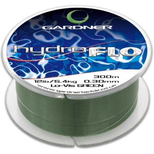 Gardner Hydro Flo Green 4lb (1,8kg) 0,18mm 300m