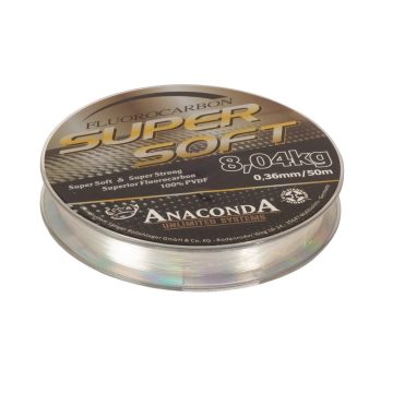   ANACONDA Super Soft Fluorocarbon 0,45mm 50m - Lágy fluorocarbon előtét zsinór