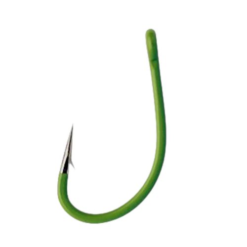 Gamakatsu A1 G-CARP SUPER HOOKS CAMOU Green - Zöld bevonatos horog 8 méret
