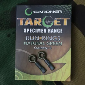 Gardner Target Run Rings Natural Green - CarpHunter