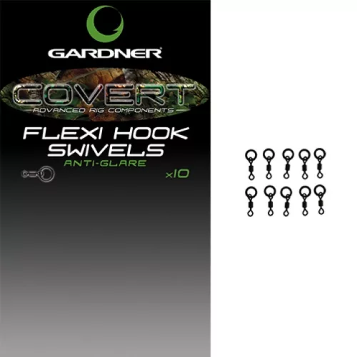 Gardner Covert Flexi Hook Swivels 20 - CarpHunter