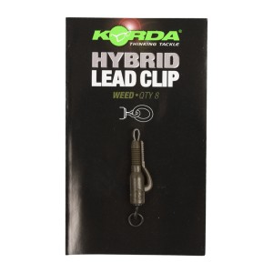 Korda Hybrid Lead Clips Weed    