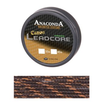 ANACONDA Camou Leadcore 45lb 10m - Camo leadcore barna