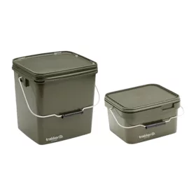 Trakker Olive Square Containers - Kocka vödör - CarpHunter