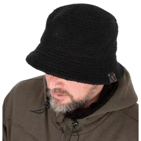 Fox Sherpa Bucket Hat Black - Fox polar téli kalap prémium Fox International horgásztermék.