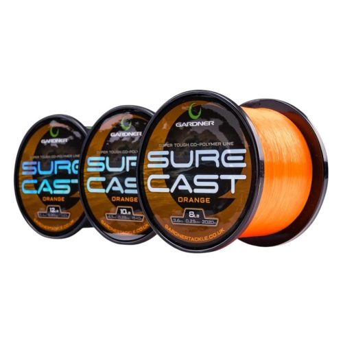 Gardner SureCast Orange 8lb (3,6kg) 0,25mm 2020m - főzsinór