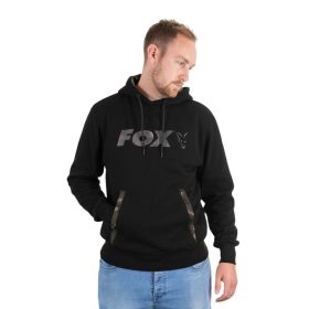 Fox Black / Camo Print Hoody 