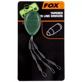 Fox Edges Tapered Mainline Sinkers - Kúpos főzsinór ütköző prémium Fox International horgásztermék.