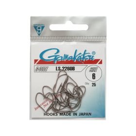   Gamakatsu LS-2260B HOOKS BRONZE - Lapkás bronz színű horog 8 méret