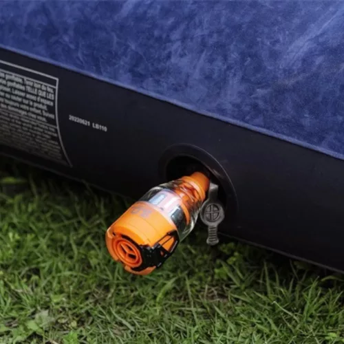 Flextail MAX Pump 3 – Hordozható elektromos pumpa LED lámpával - narancssárga - CarpHunter