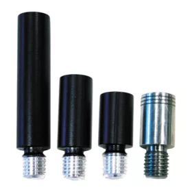 Gardner Spacers short black (pair) - CarpHunter