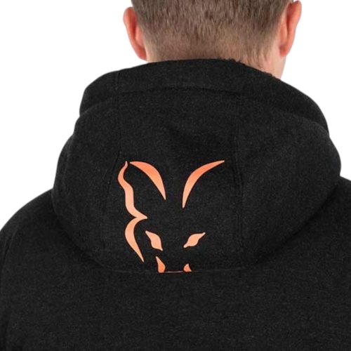 Fox Collection Sherpa Jacket Black/Orange M - Fox téli kabát     