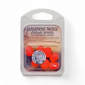 Enterprise 11x15mm Dumbell bojli fluoro vörös