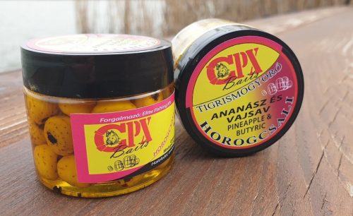 CPX Baits Főtt színezett horogcsali - Ananász-vajsav ízesítésű tigrismogyoró