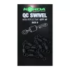 Korda Kwik Change Swivel 8 gyorskapocs forgó prémium Korda horgásztermék.