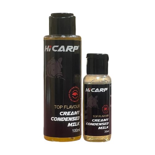 HiCARP TOP CREAMY CONDENSED MILK FLAVOUR 100ml - Krémes Sűrített Tej Aroma