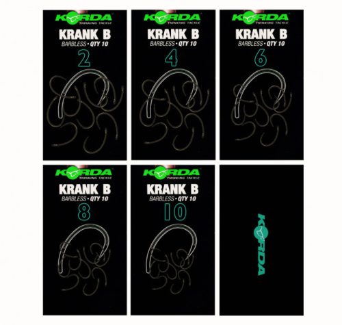 Korda Krank Barbless size 4