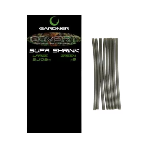 Gardner Covert Supa Shrink Tube Large  Dark Grey - CarpHunter