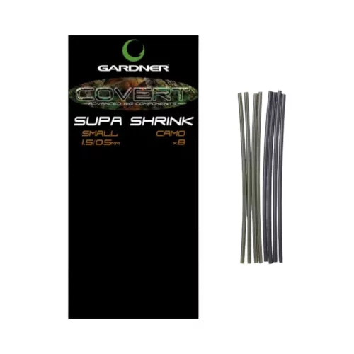 Gardner Covert Supa Shrink Tube Large  Dark Grey - CarpHunter