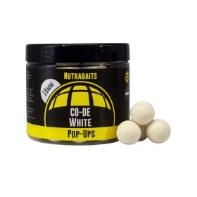 Nutrabaits Pop Up CO-DE White 12mm   