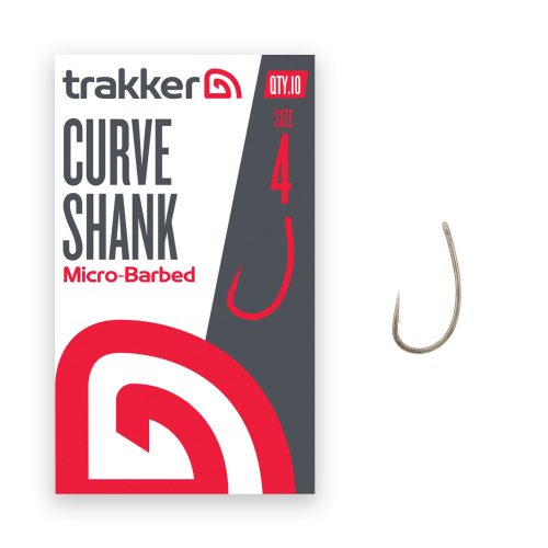 Trakker Curve Shank horog 4 méret