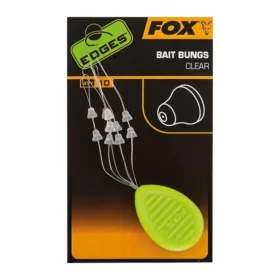 Fox Edges Bait bungs Clear -csali ütköző víztiszta prémium Fox International horgásztermék.