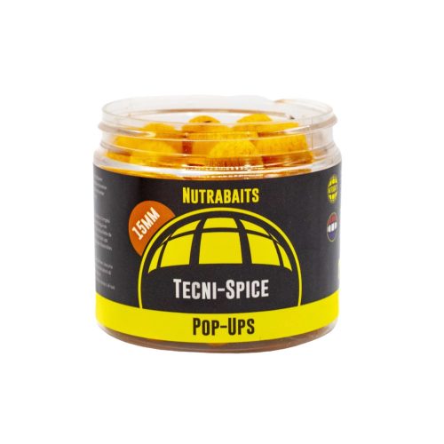Nutrabaits Tecni- Spice Shelf-Life Pop Ups - 15mm