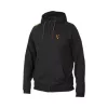 Fox Coll Black Orange LW Hoodie - Könnyű fekete narancs pulóver prémium Fox International horgásztermék.