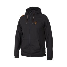   Fox Coll Black Orange LW Hoodie - Könnyű fekete narancs pulóver