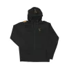 Fox Coll Black Orange LW Hoodie - Könnyű fekete narancs pulóver prémium Fox International horgásztermék.