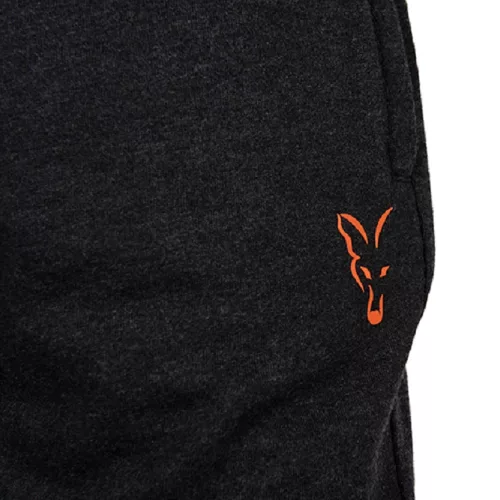 FOX COLLECTION LW JOGGER SHORT BLACK & ORANGE - Vékony rövidnadrág prémium Fox International horgásztermék.