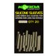 Korda Silicones sleeves - szilikoncső