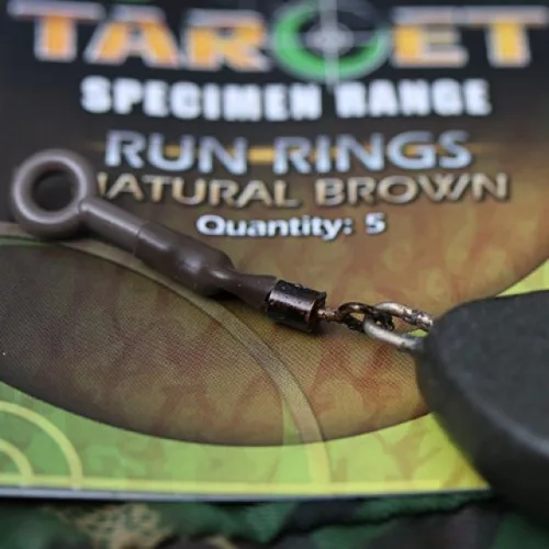 Gardner Target Run Rings Natural Brown - CarpHunter