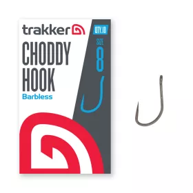  Trakker Choddy Barbless horog 8 méret - szakáll nélküli horog