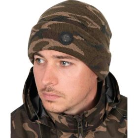 Fox Camo Sherpa Tec Beanie - Fox téli sapka         
