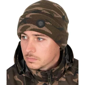 Fox Camo Sherpa Tec Beanie - Fox téli sapka prémium Fox International horgásztermék.