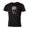 Nash Fish Logo T-shirt Black - Fekete rövid ujjú póló M méret - CarpHunter