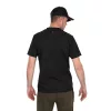 Fox Collection Balack & Orange t-shirt XXL - rövidujjú póló XXL méret prémium Fox International horgásztermék.