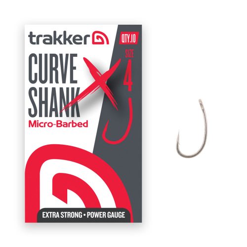 Trakker Curve Shank XS (EXTRA STRONG) - erősített horog 4-s