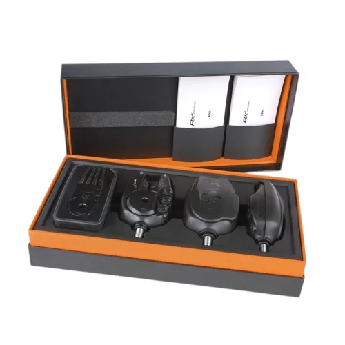 Fox RX+ elektromos kapásjelző Set 3 Botos prémium Fox International horgásztermék.