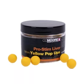 CC Moore Pro-Stim Liver Yellow Pop Ups 14mm (45) - CarpHunter