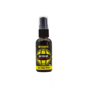 Nutrabaits Big Fish Mix High Attract Bait Spray prémium horgásztermék.