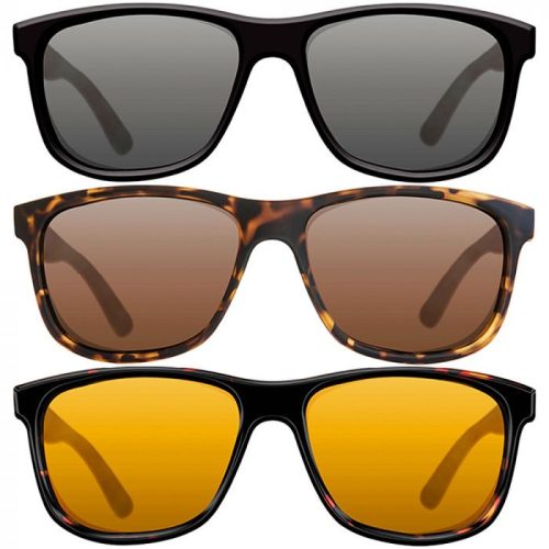 Korda Sunglasses Classics Matt Tortoise / Yellow Lens - napszemüveg sárga lencsével