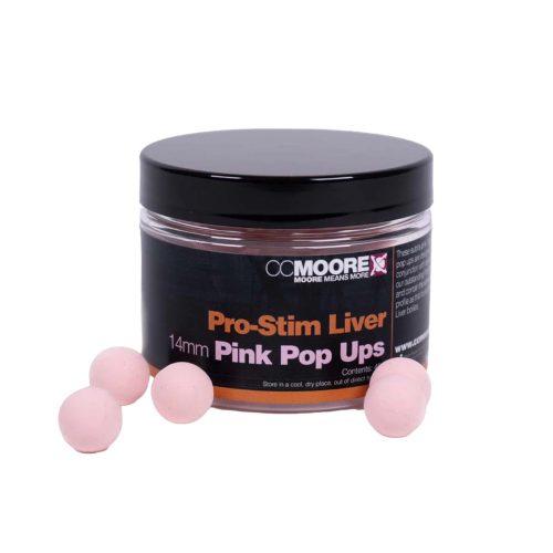 CC Moore Pro-Stim Liver Pink Pop Ups 14mm (45)